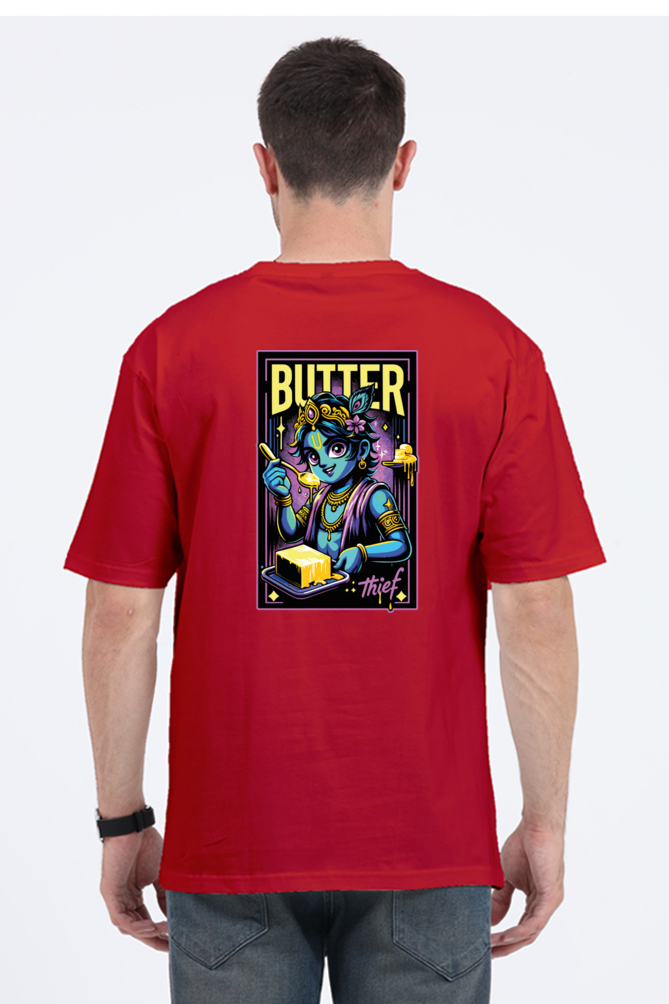 Butter Thief Krishna Art