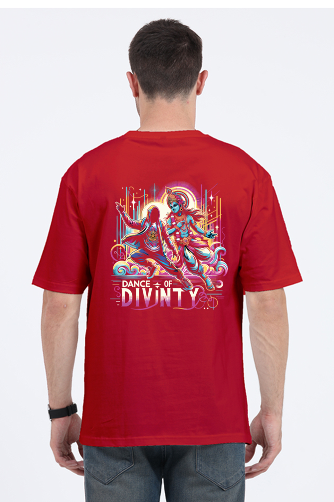 Dance of Divinity | Krishna Meets Street Dance Neon Graphic Tee