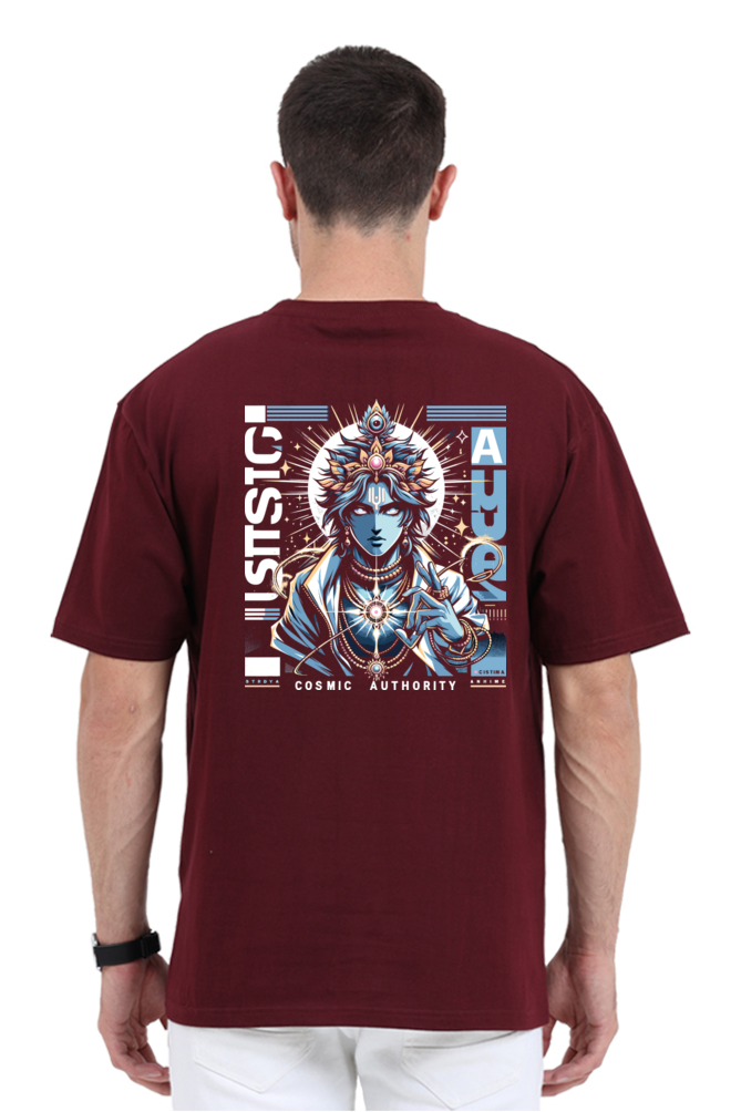 Cosmic Authority Tee – Own Your Power, Rule Your Style_Back Side Print