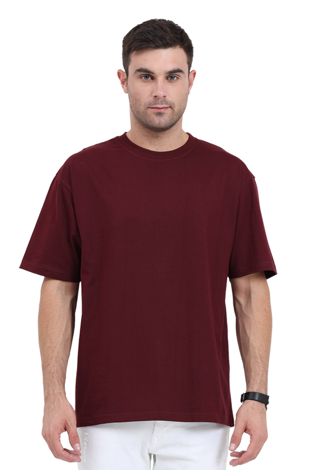 Chakra Mastery – Oversized Cosmic Streetwear Tee | Spiritual Power Meets Style_Back side