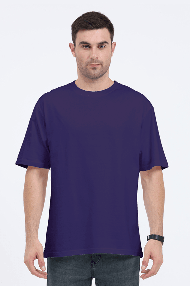Chakra Mastery – Oversized Cosmic Streetwear Tee | Spiritual Power Meets Style_Back side - BhaariGear