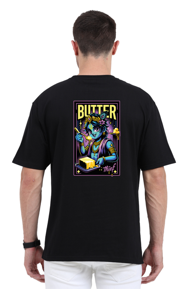 Butter Thief Krishna Art