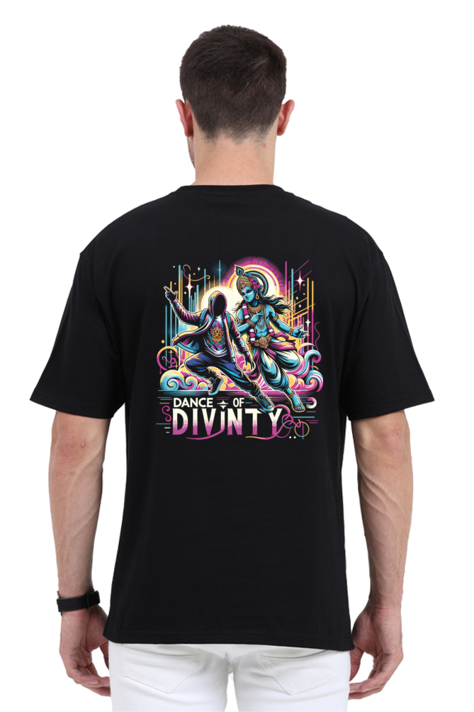 Dance of Divinity | Krishna Meets Street Dance Neon Graphic Tee