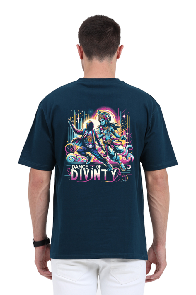 Dance of Divinity | Krishna Meets Street Dance Neon Graphic Tee