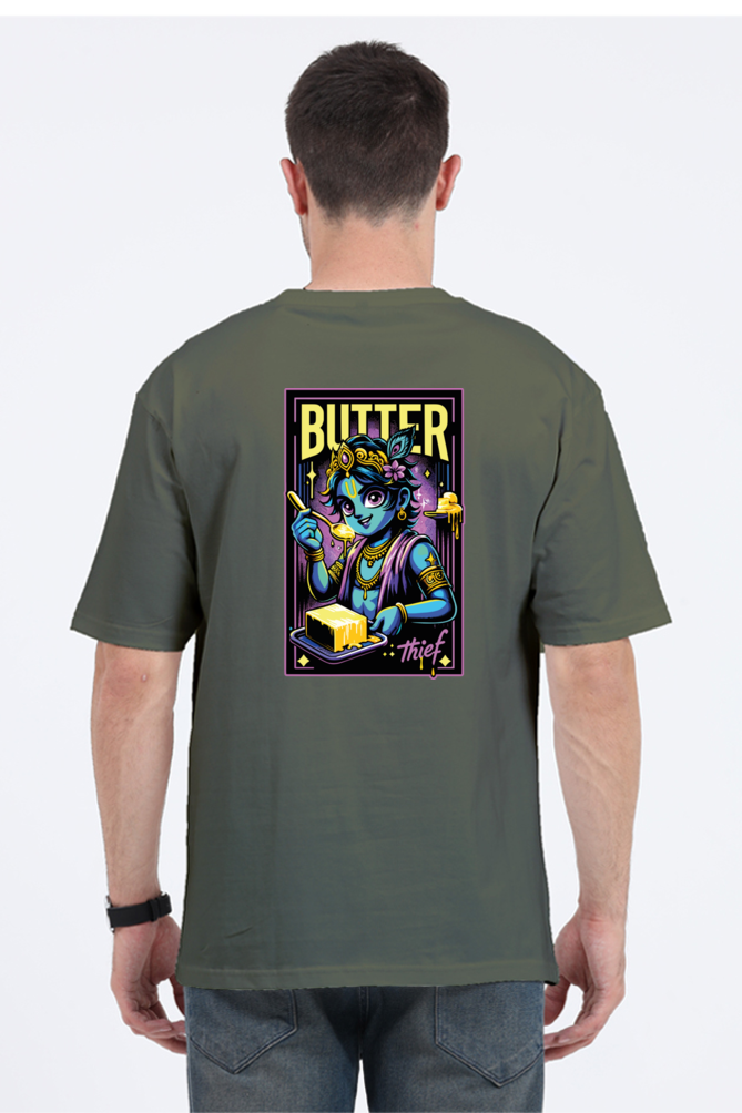 Butter Thief Krishna Art