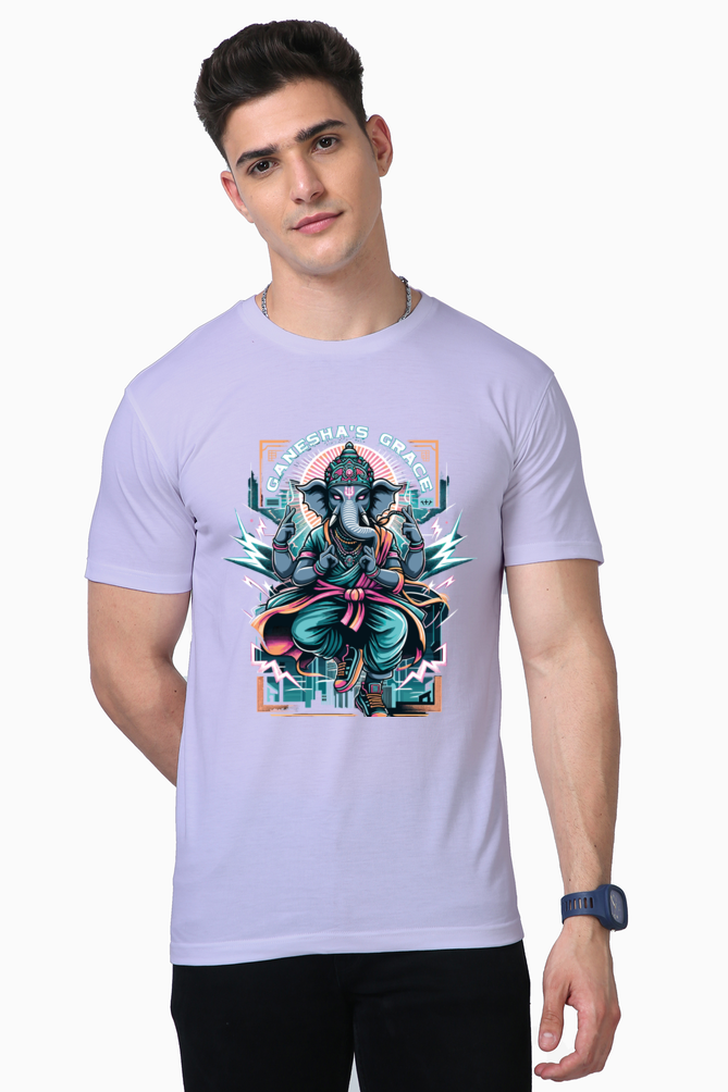 Ganesha’s Grace | Urban Divine Vibes T-Shirt Design