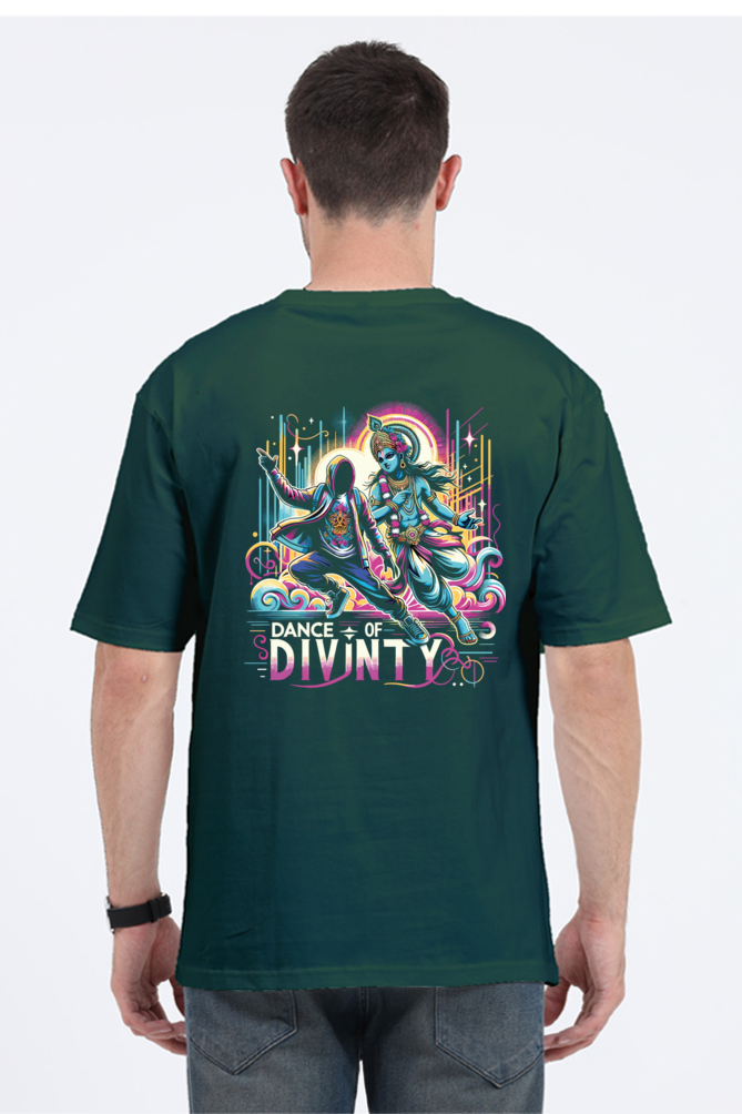 Dance of Divinity | Krishna Meets Street Dance Neon Graphic Tee