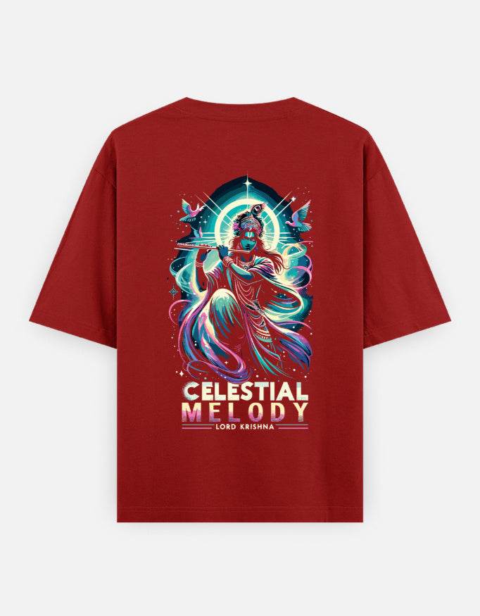 Celestial Melody: Lord Krishna in Cosmic Harmony - BhaariGear