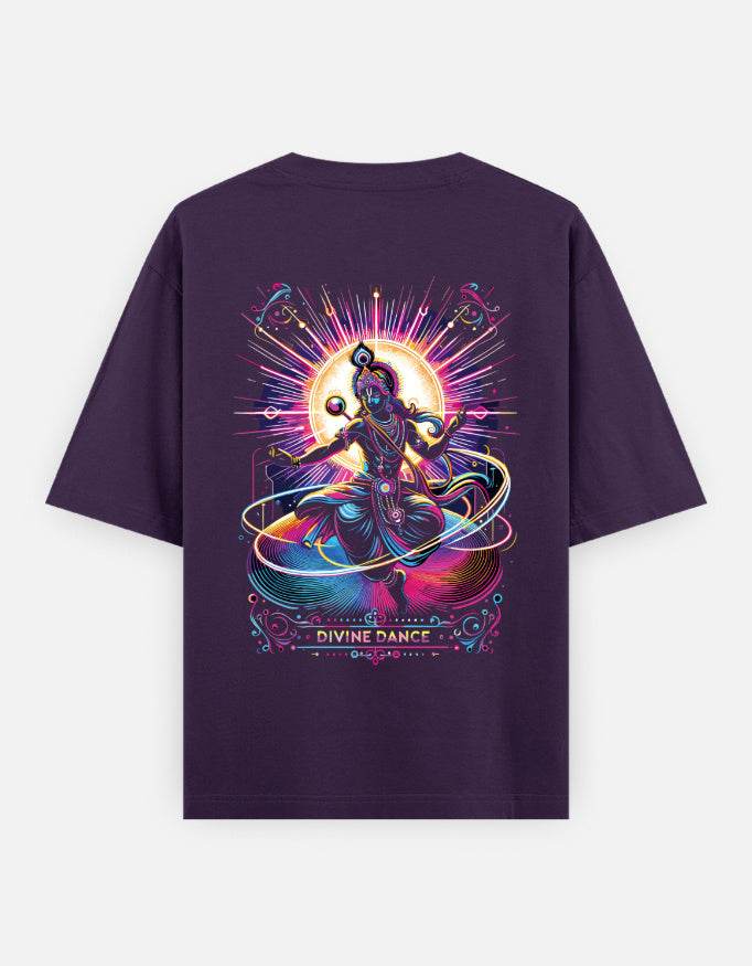 Divine Dance – Where Spirituality Meets Neon Vibes - BhaariGear