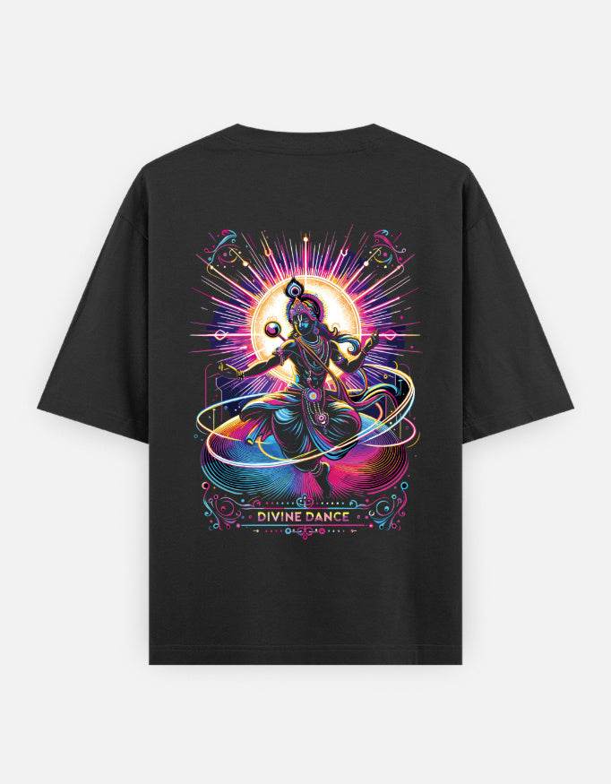 Divine Dance – Where Spirituality Meets Neon Vibes - BhaariGear