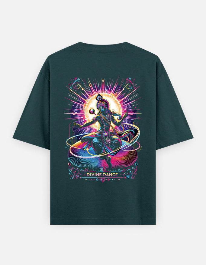 Divine Dance – Where Spirituality Meets Neon Vibes - BhaariGear