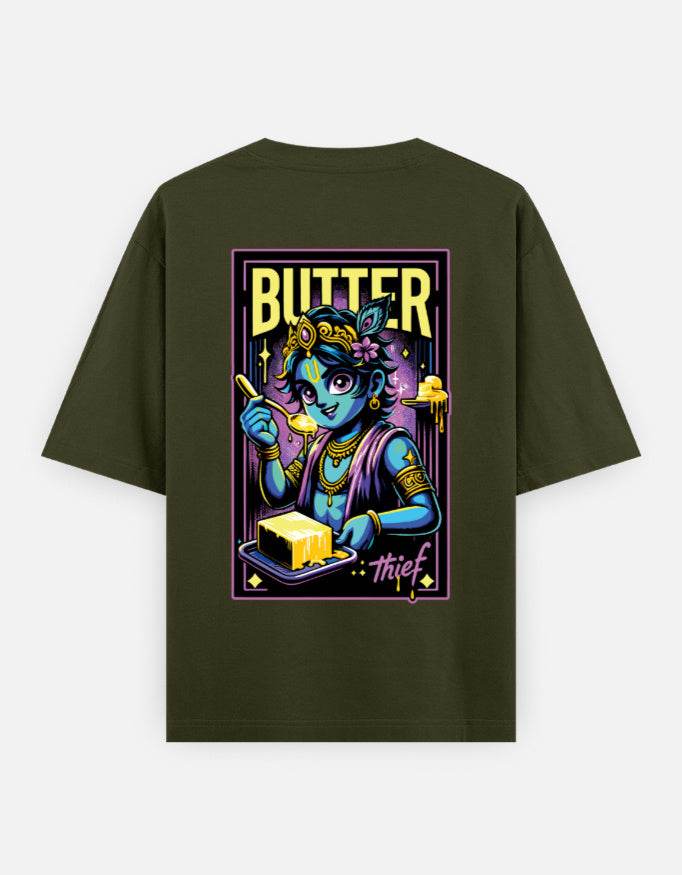 Butter Thief Krishna Art - BhaariGear