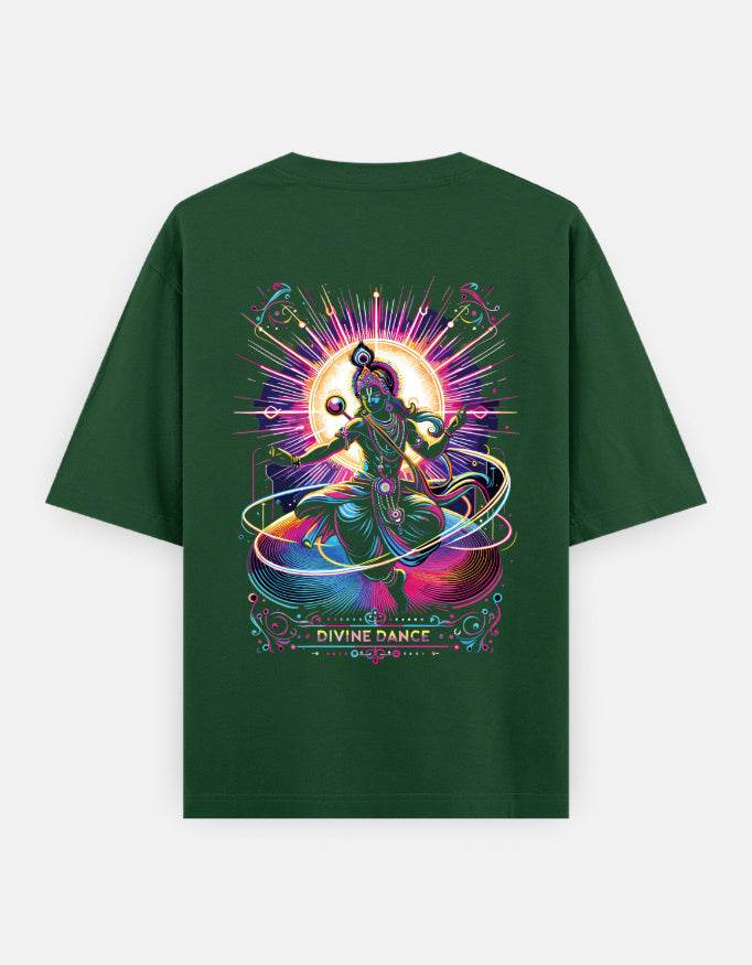 Divine Dance – Where Spirituality Meets Neon Vibes - BhaariGear