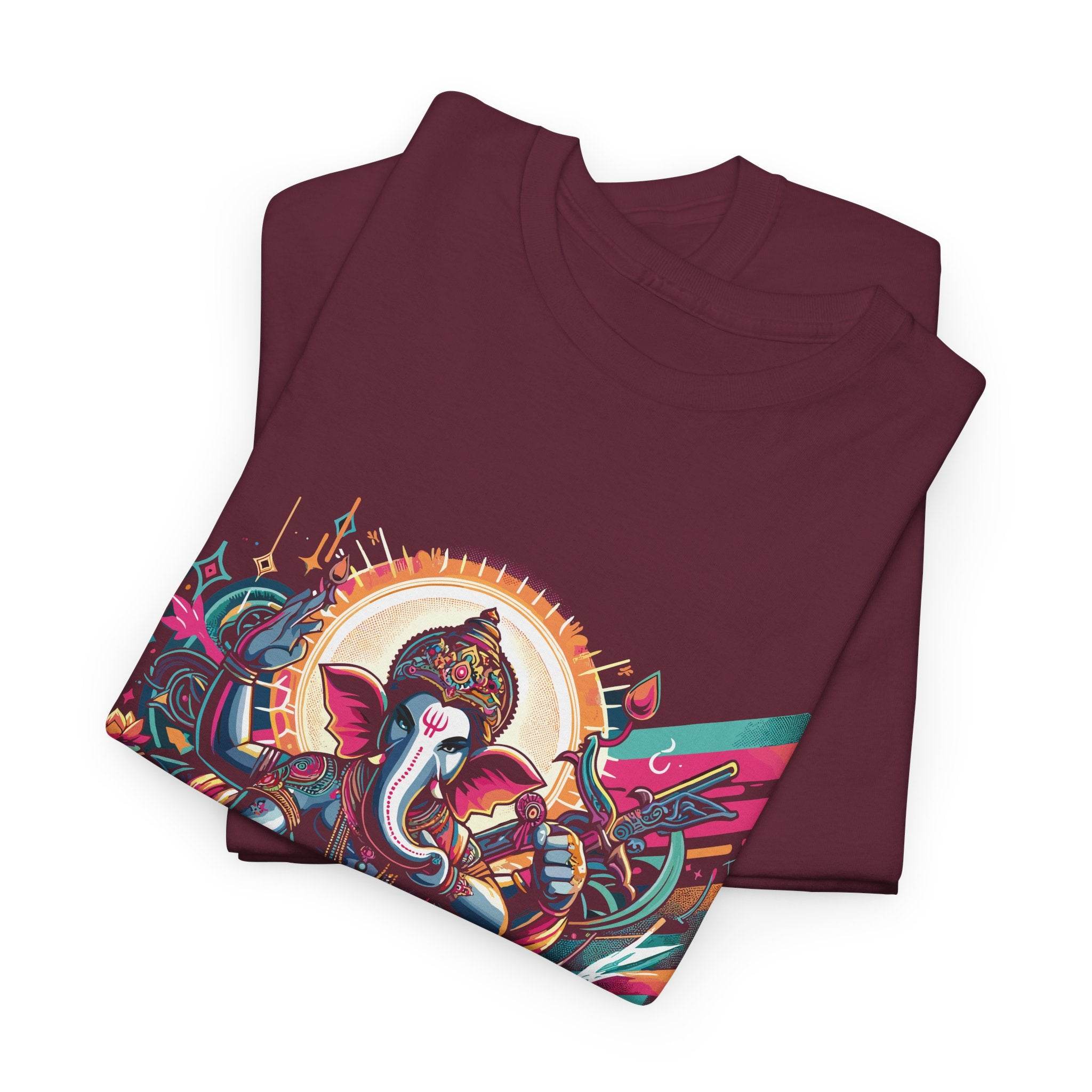Battle Blessing – Warrior Ganesha T-Shirt - BhaariGear