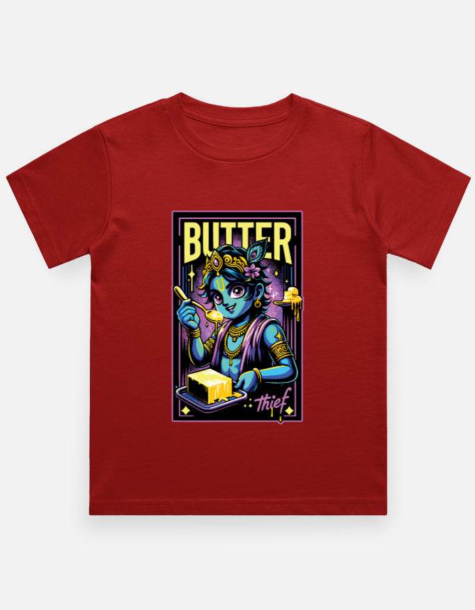 Butter Thief Krishna - BhaariGear