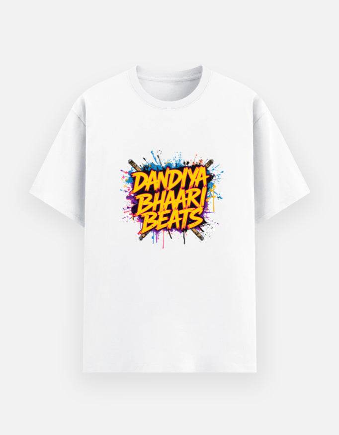 Dandiya Bhaari Beats Tee – Street Vibes Meet Festive Energy - BhaariGear