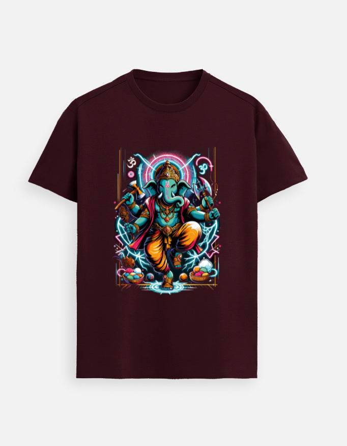 Thunderstrike Ganesha | Warrior of Light T-Shirt Design - BhaariGear