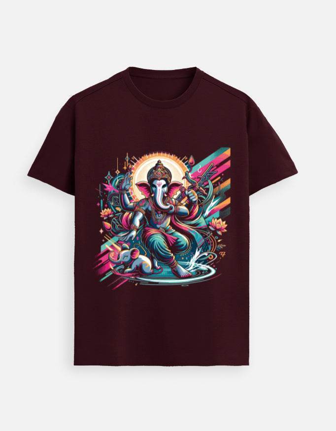 Battle Blessing – Warrior Ganesha T-Shirt - BhaariGear