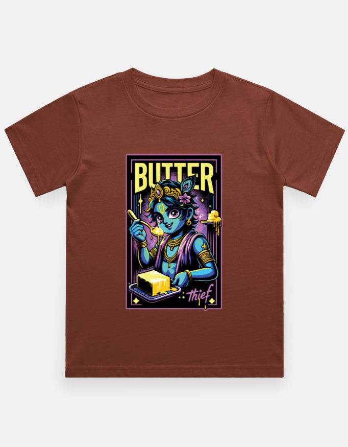 Butter Thief Krishna - BhaariGear
