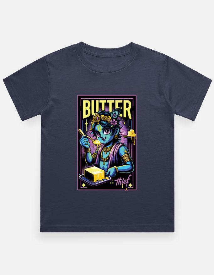 Butter Thief Krishna - BhaariGear