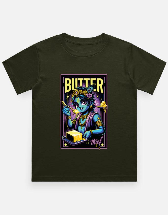 Butter Thief Krishna - BhaariGear