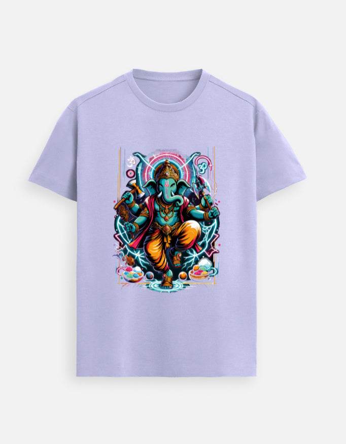Thunderstrike Ganesha | Warrior of Light T-Shirt Design - BhaariGear