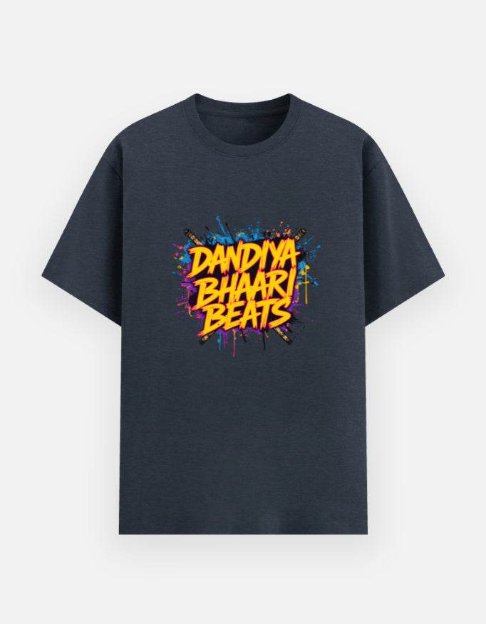 Dandiya Bhaari Beats Tee – Street Vibes Meet Festive Energy - BhaariGear