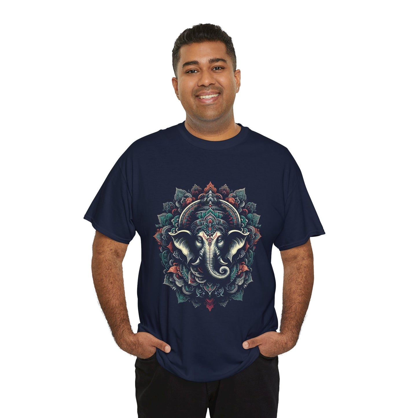 Sacred Mandala – Ganesha's Gaze T-Shirt