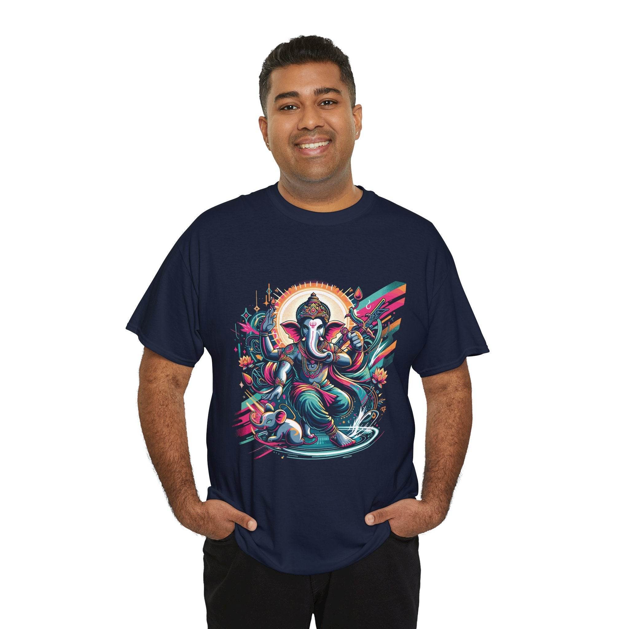 Battle Blessing – Warrior Ganesha T-Shirt - BhaariGear