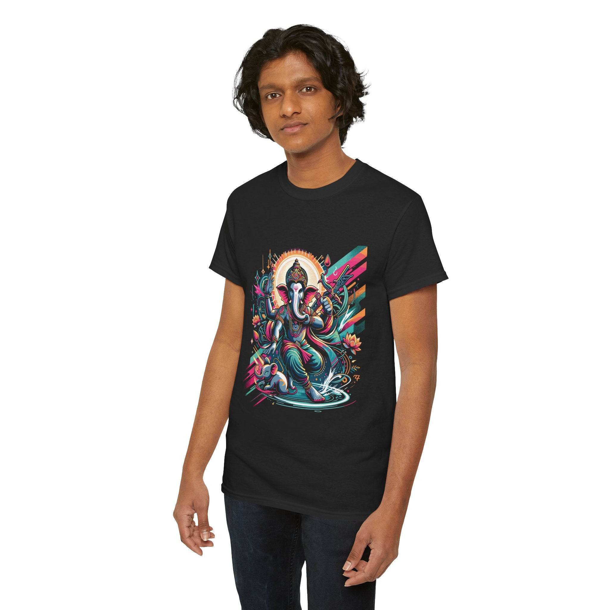 Battle Blessing – Warrior Ganesha T-Shirt - BhaariGear