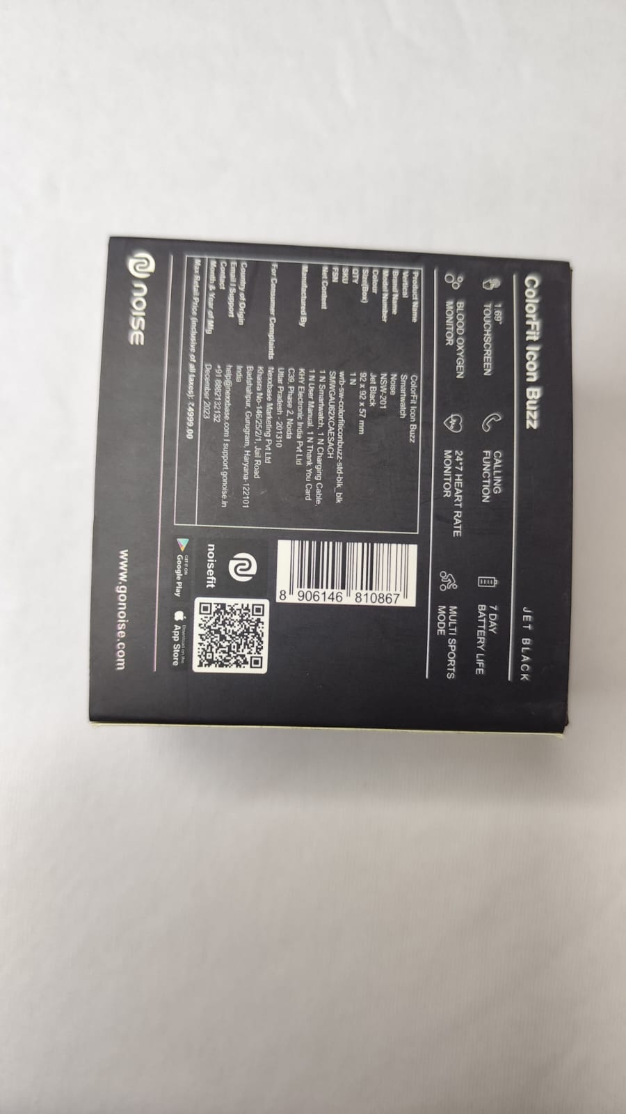 Noise ColorFit Icon Buzz Calling Smartwatch