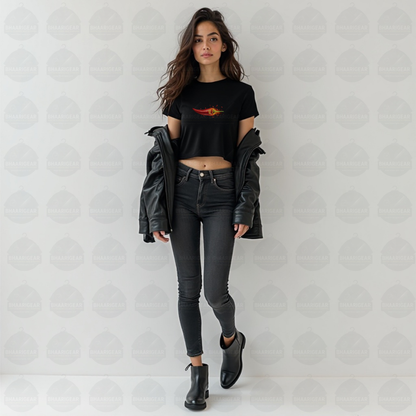 Hot Like Chilli Crop Top – Fiery Bold Streetwear