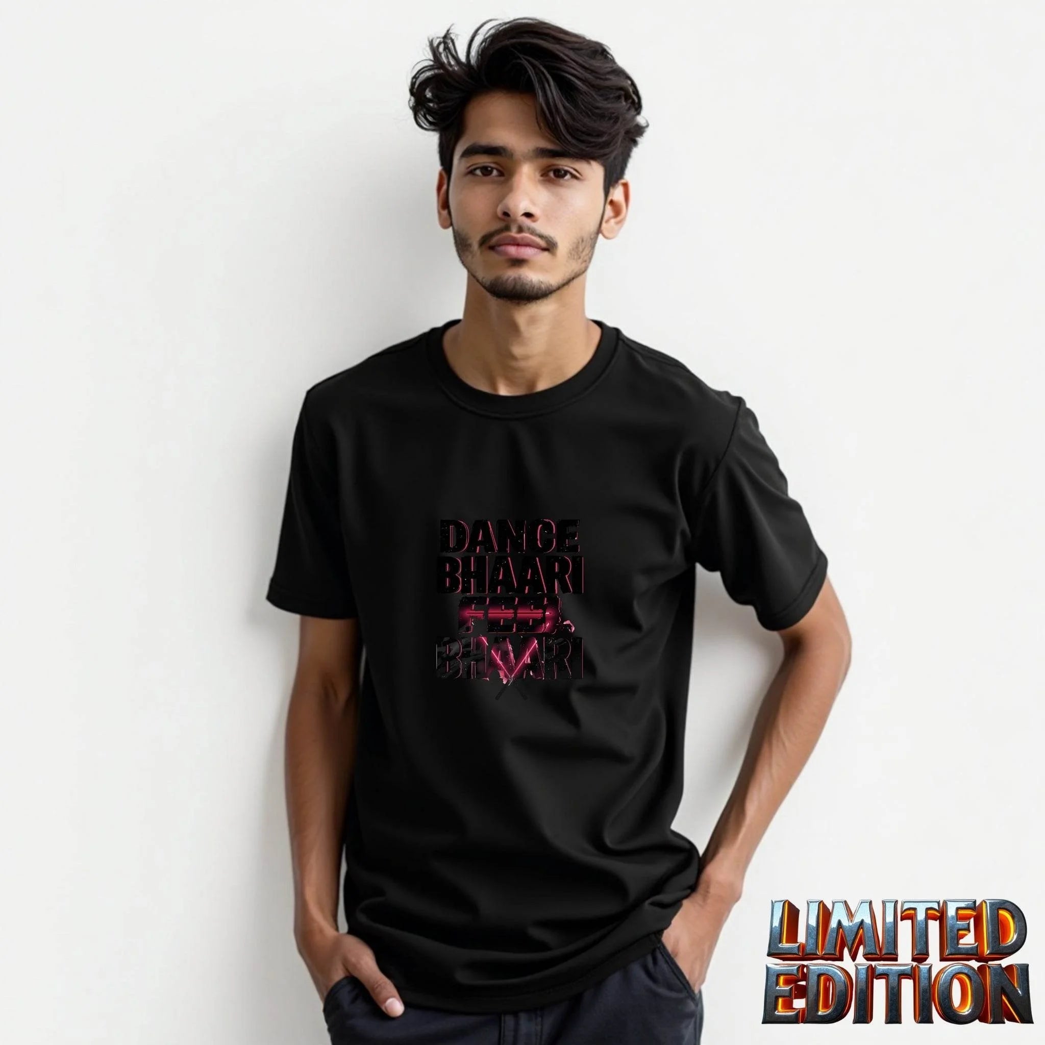 Dance Bhaari, Feel Bhaari Tee – Neon Vibes. Street Energy