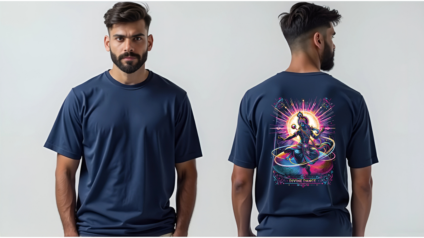 Divine Dance – Where Spirituality Meets Neon Vibes