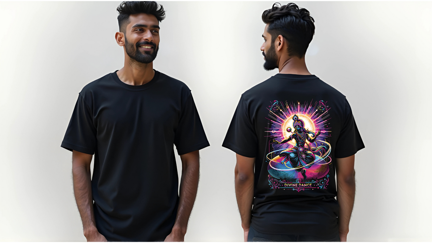 Divine Dance – Where Spirituality Meets Neon Vibes