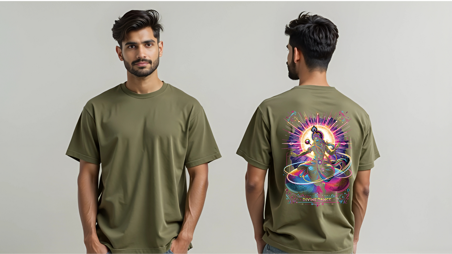 Divine Dance – Where Spirituality Meets Neon Vibes