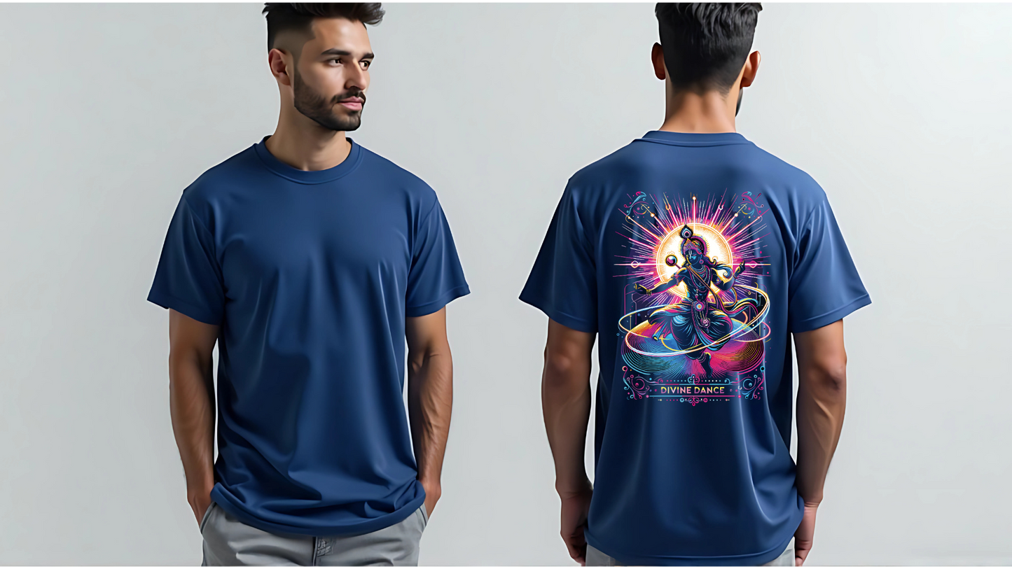 Divine Dance – Where Spirituality Meets Neon Vibes