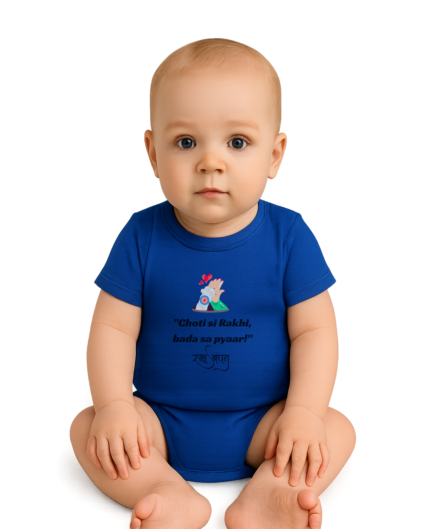 Paw-some Rakhi Bond – Baby Romper