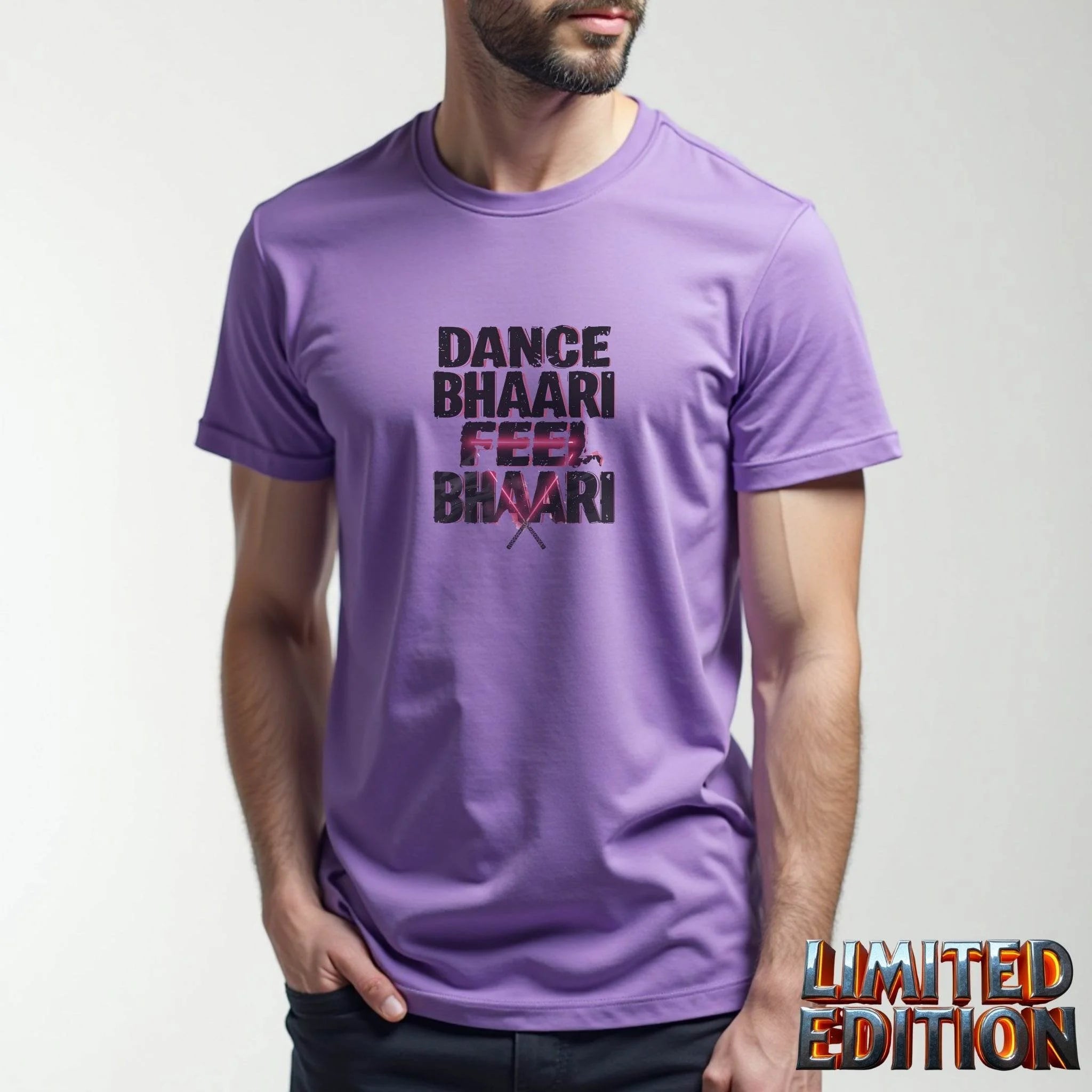 Dance Bhaari, Feel Bhaari Tee – Neon Vibes. Street Energy