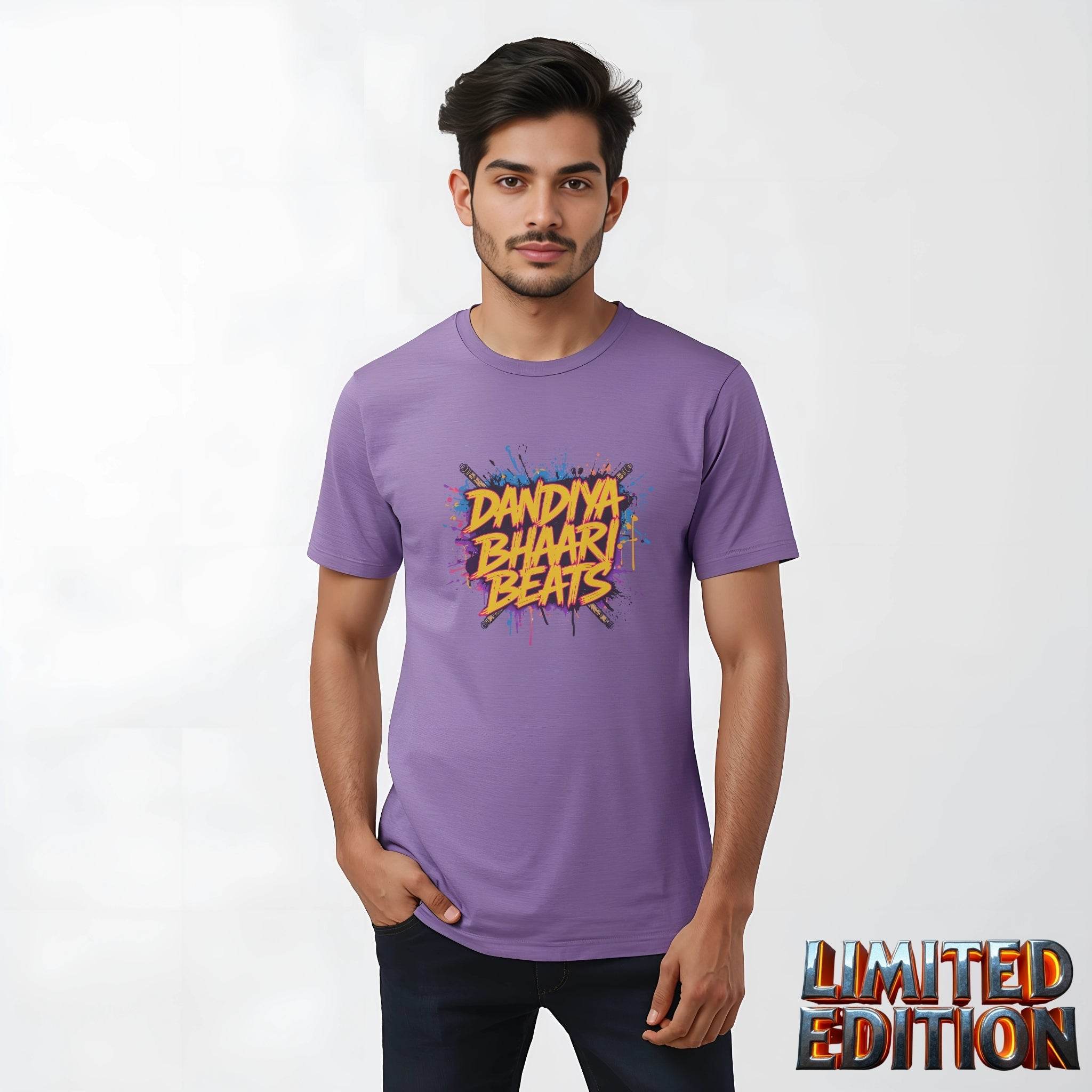 Dandiya Bhaari Beats Tee – Street Vibes Meet Festive Energy - BhaariGear