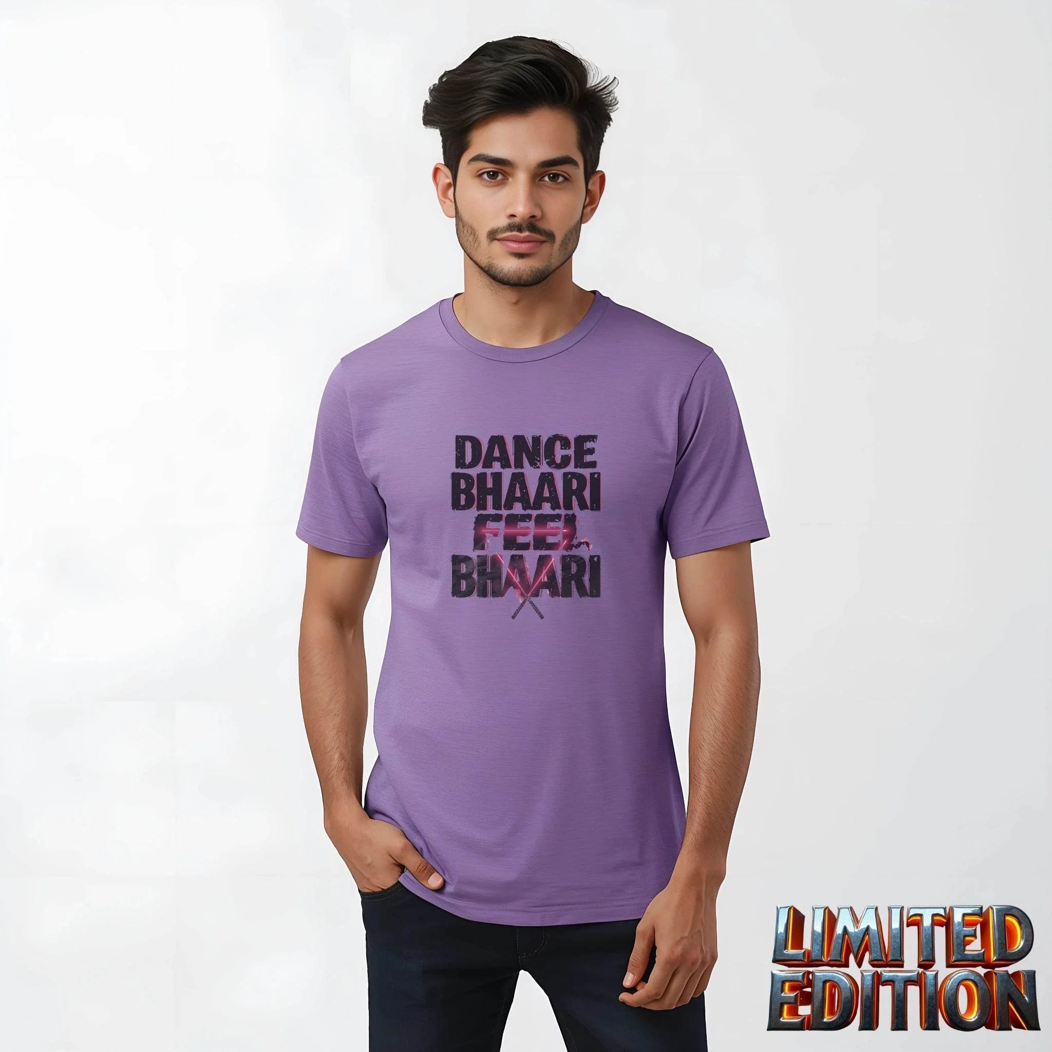 Dance Bhaari, Feel Bhaari Tee – Neon Vibes. Street Energy