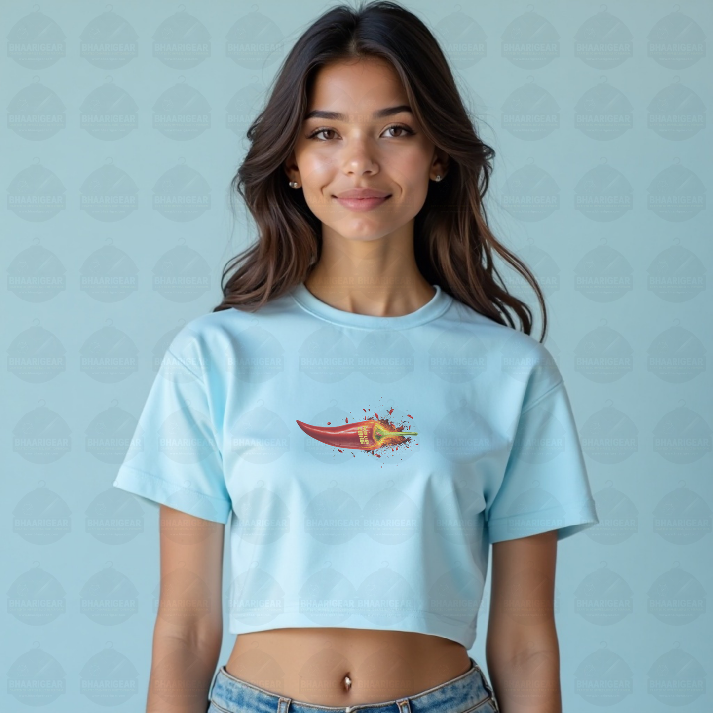 Hot Like Chilli Crop Top – Fiery Bold Streetwear