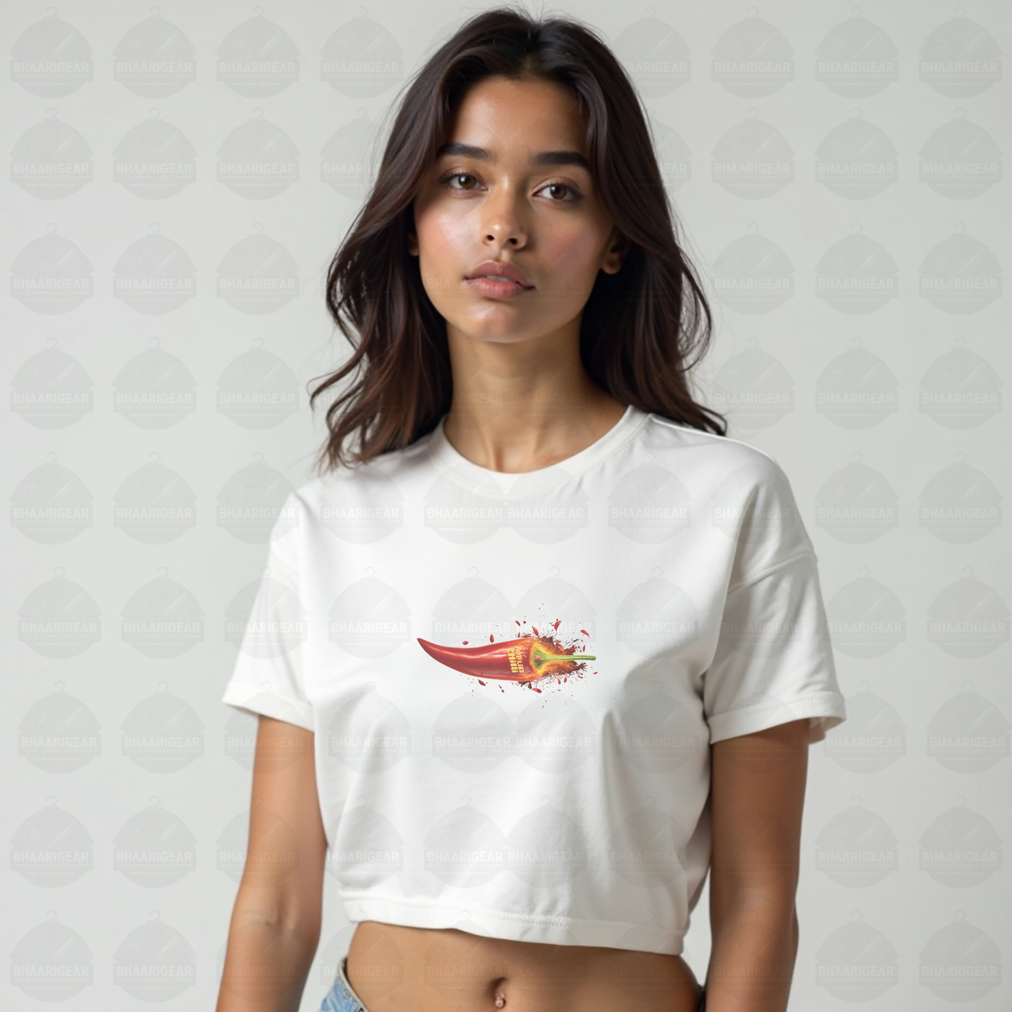 Hot Like Chilli Crop Top – Fiery Bold Streetwear