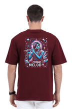 Celestial Melody – Lord Krishna Oversized T-Shirt - BhaariGear 