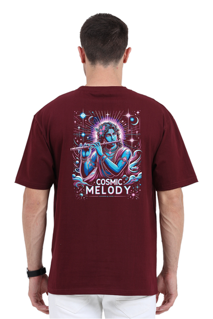Celestial Melody – Lord Krishna Oversized T-Shirt