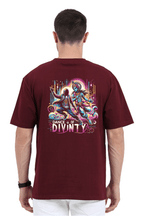 Dance of Divinity | Krishna Meets Street Dance Neon Graphic Tee - BhaariGear 