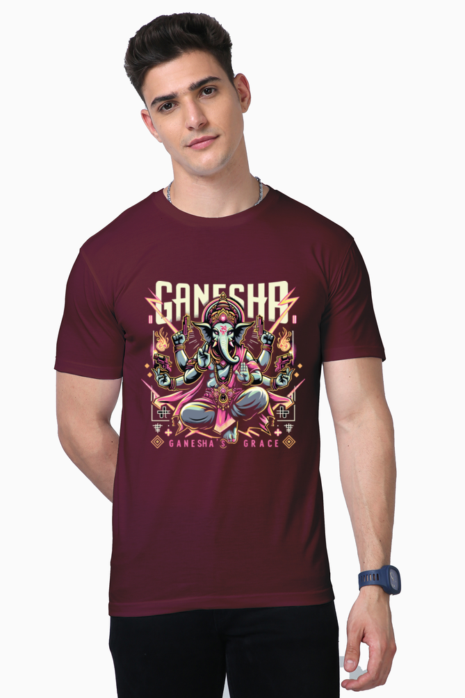 Ganesha’s Grace – Divine Rebel Edition T-Shirt