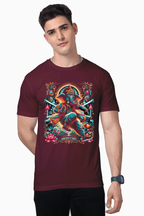 Ganesha’s Grace – Cosmic Rhythm T-Shirt Design - BhaariGear 