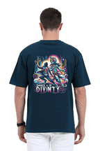 Dance of Divinity | Krishna Meets Street Dance Neon Graphic Tee - BhaariGear 