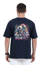 Dance of Divinity | Krishna Meets Street Dance Neon Graphic Tee - BhaariGear 
